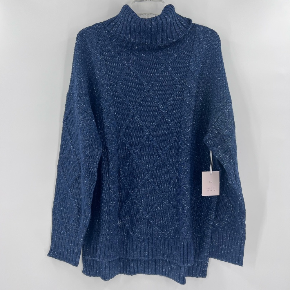 LC Lauren Conrad turtleneck sweater new XL - Picture 3 of 14